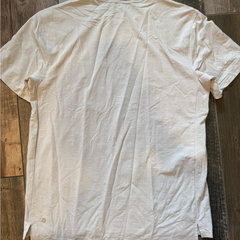 Lululemon off-white athletic shirt